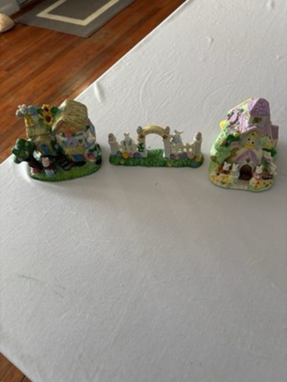 Happy Hollow Easter Village 3 Pieces
